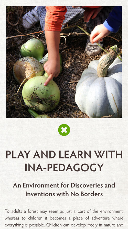 INA Pedagogy Website Frontend